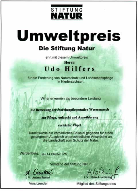 &copy; Storchenpflegestation Wesermarsch