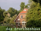 Storchenhaus der Storchenpflegestation Wesermarsch